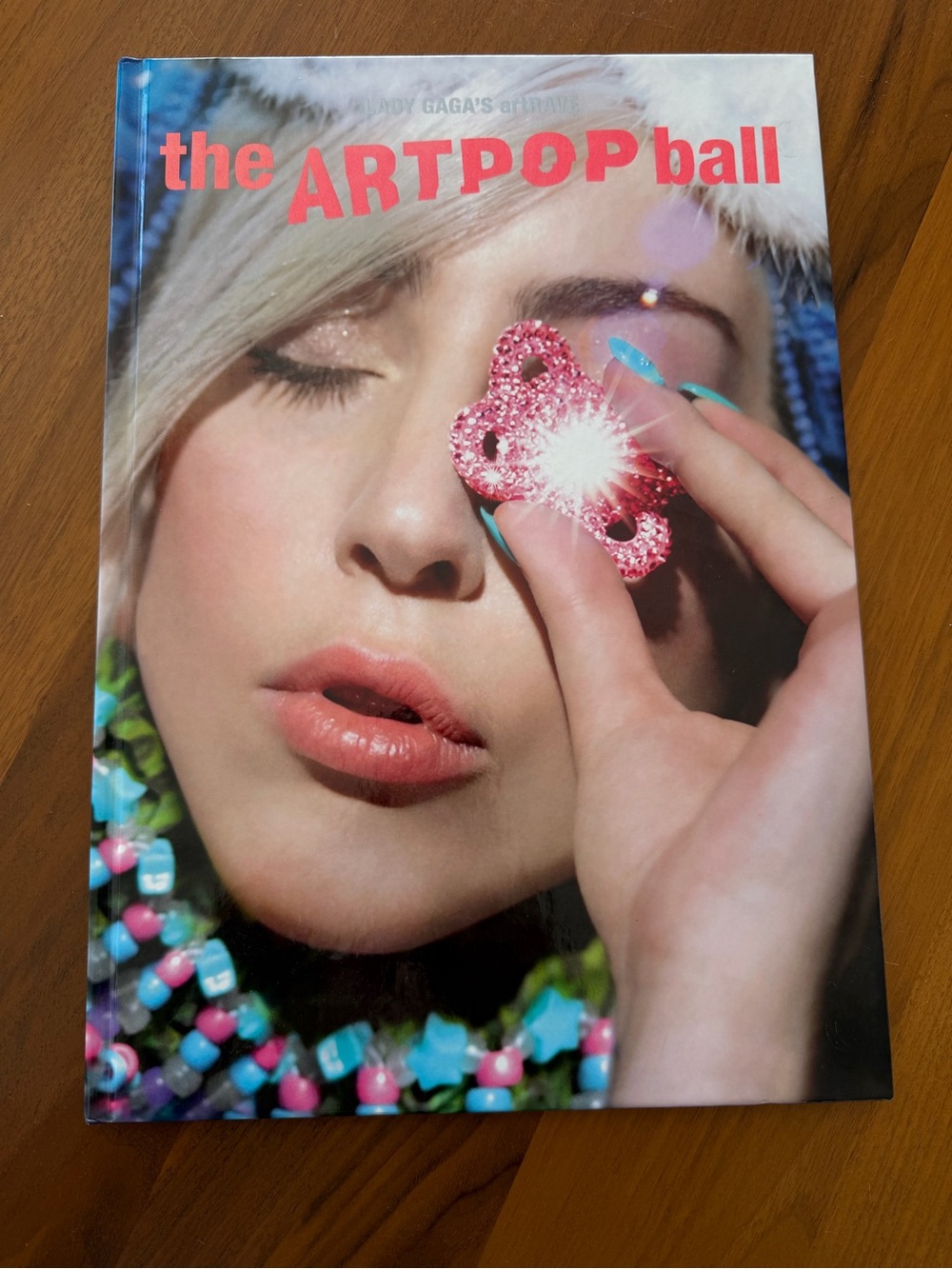 the ARTPOP ball Hardcover Art Book - Pink Cover